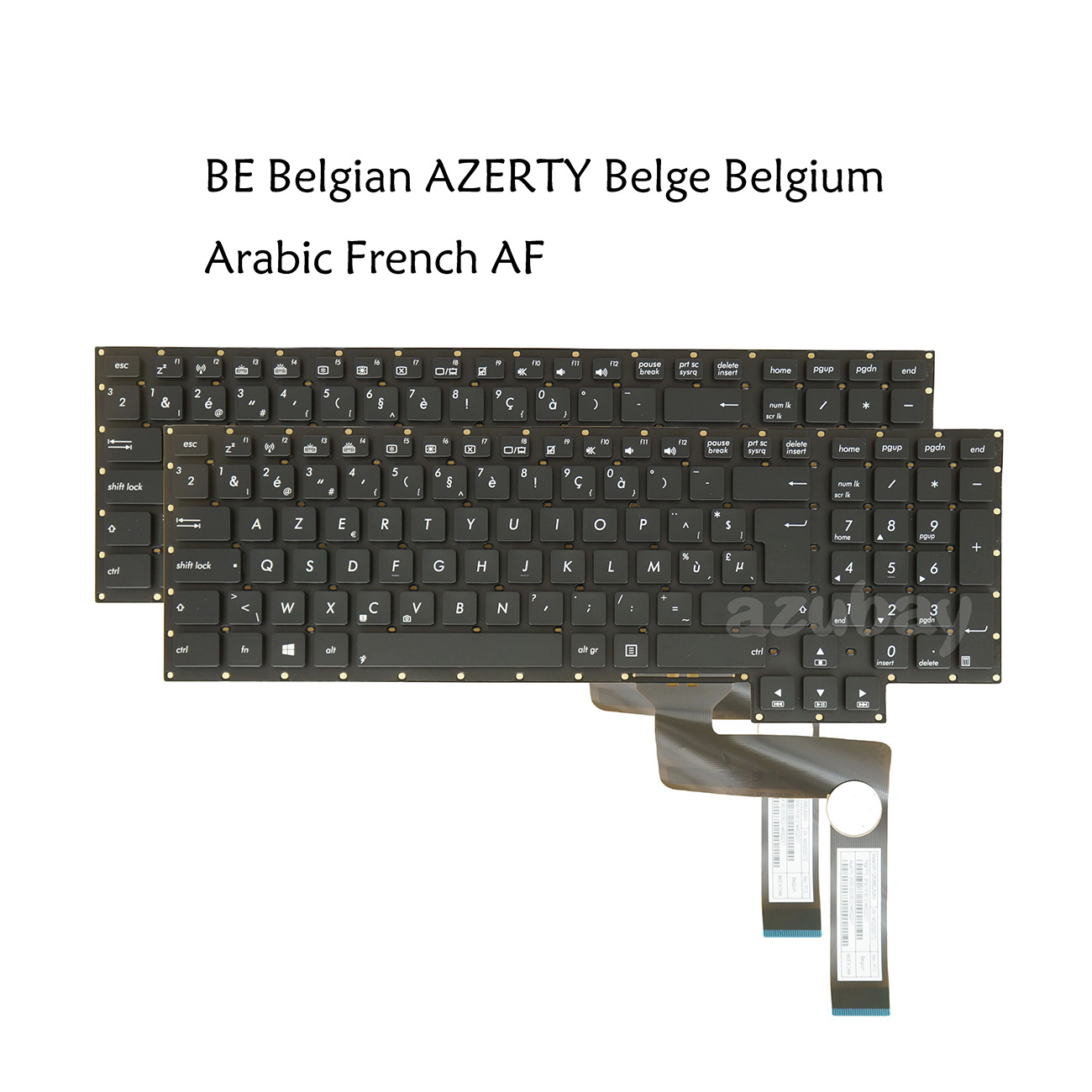 Gaming Keyboard Asus - Arabicフレンチおよびベルギーのラップトップキーボード,asus,rog g750,g750j,g750jh,g750jm,g750js,g750jw,g750jx,g750jy,g750jz,gfx70js,gfx70jz