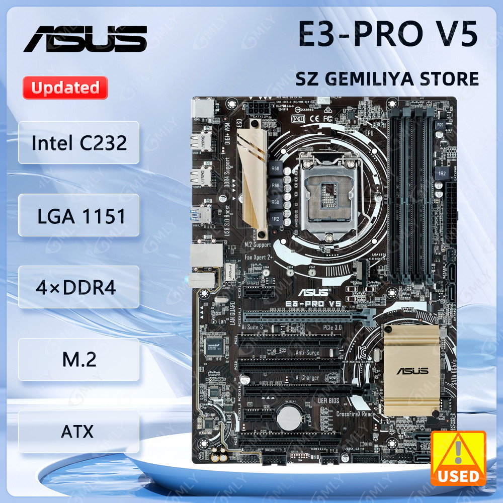 Intel Cpu Core I5 - Asus E3-PRO V5 マザーボード LGA 1151