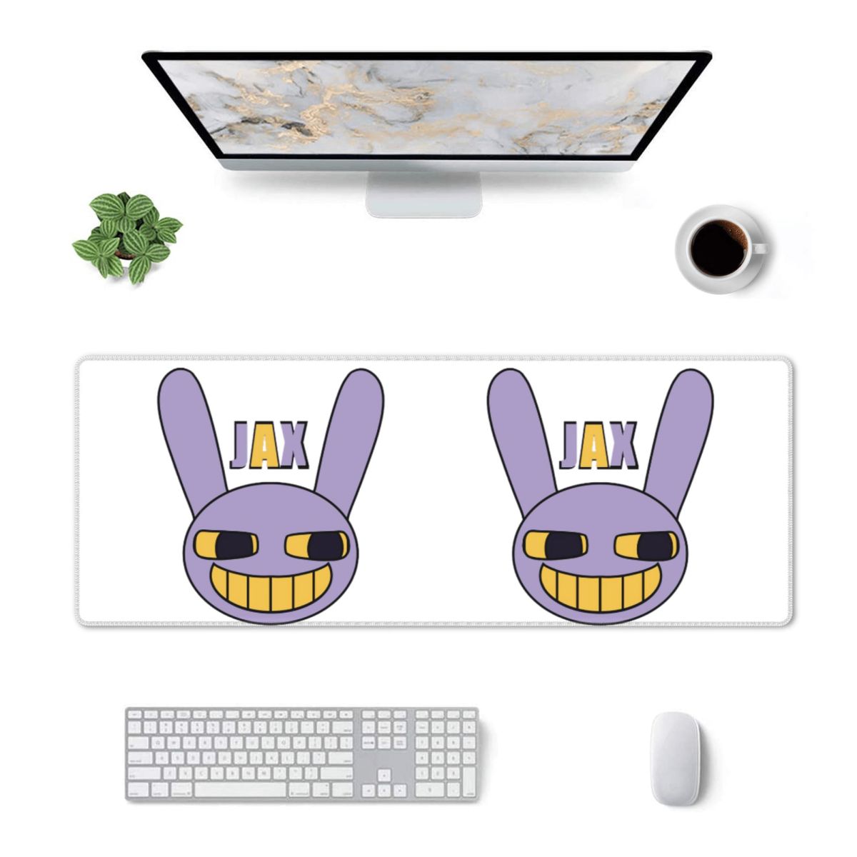 Gaming Keyboard Name - 大型マウスパッド ジャックス（ザ・アメイジング・デジタル・サーカス）ゲーマーPCラップトップマット キーボードカーペット コンピューターゲーミング オフィスデスクマット