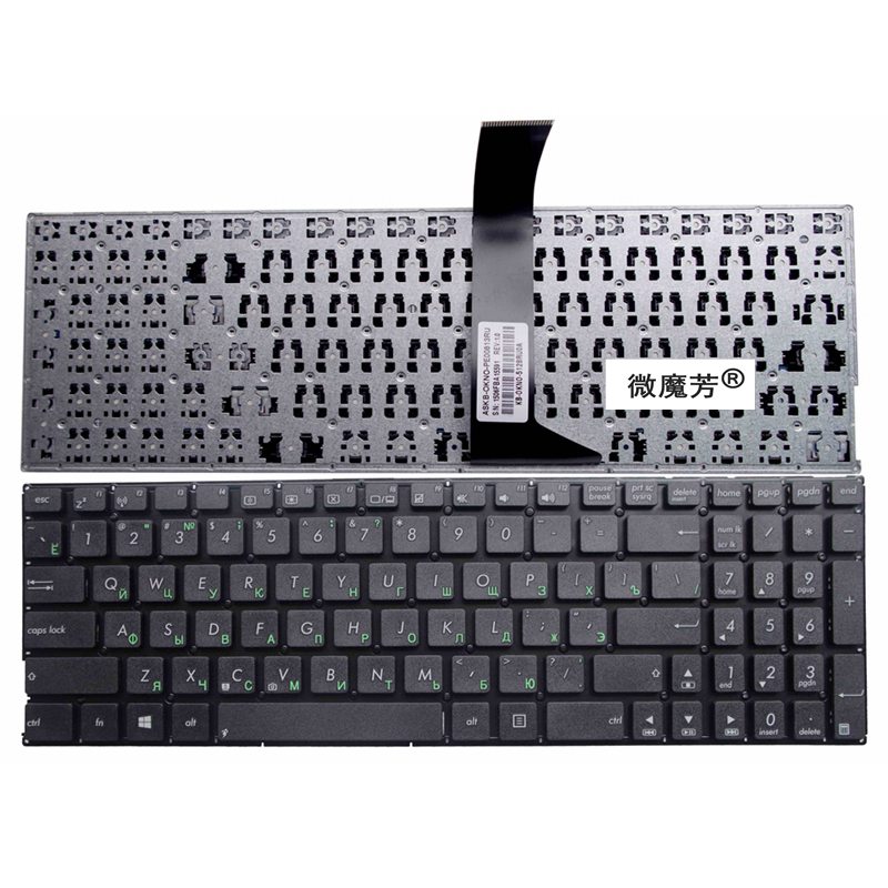 Gaming Keyboard Asus - ロシアのノートブックキーボードasusk550 a550 y581 x550v x552c x550