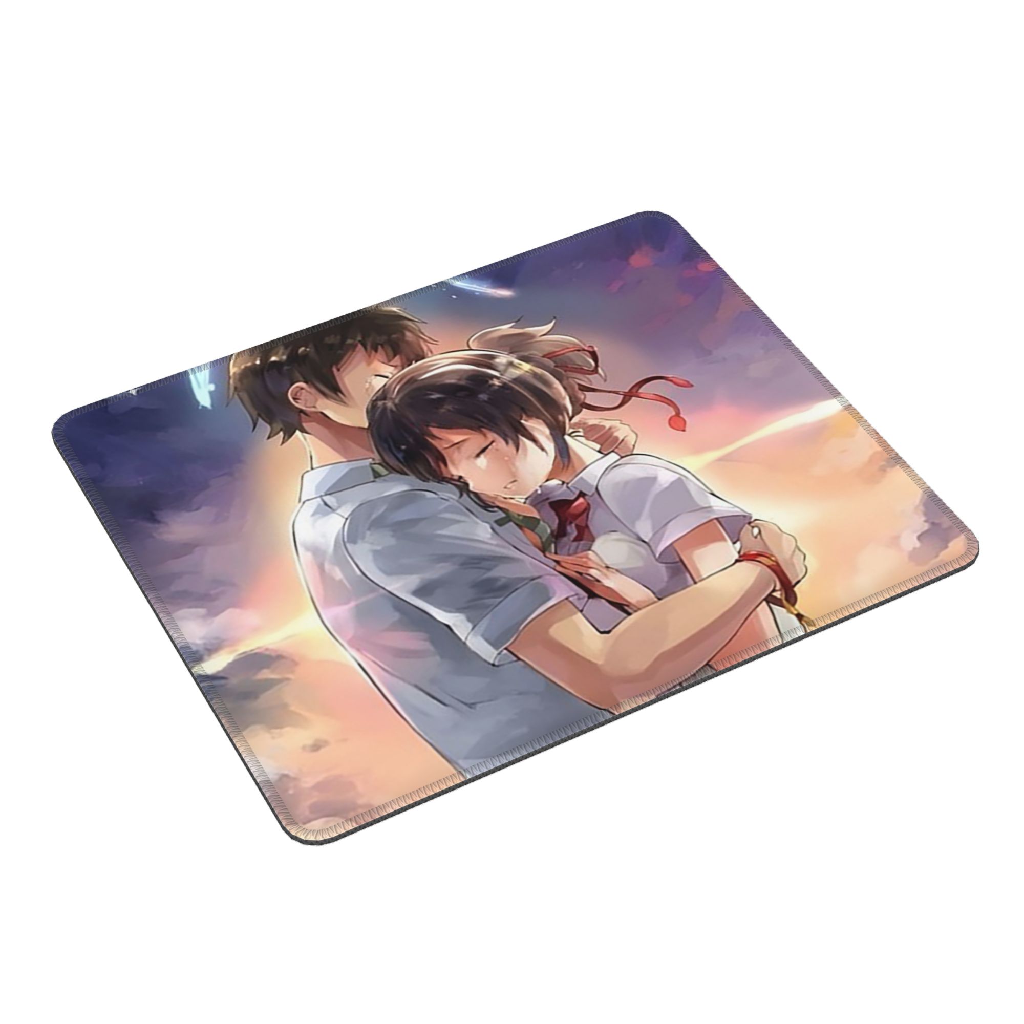 Gaming Keyboard Name - 日本アニメ「君の名は」マウスパッドコンピューターキーボードマウスマットゲーミングPCラップトップデスクマットオフィスアクセサリーテーブルマット
