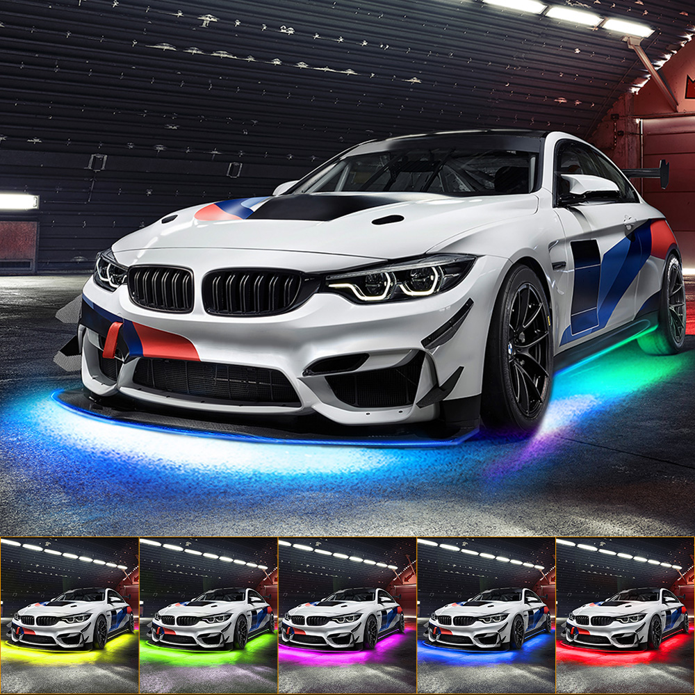 RGBボディワーク用の装飾的なLEDライト,12V,フレキシ - Rgb Underglow Strip のレビューと価格