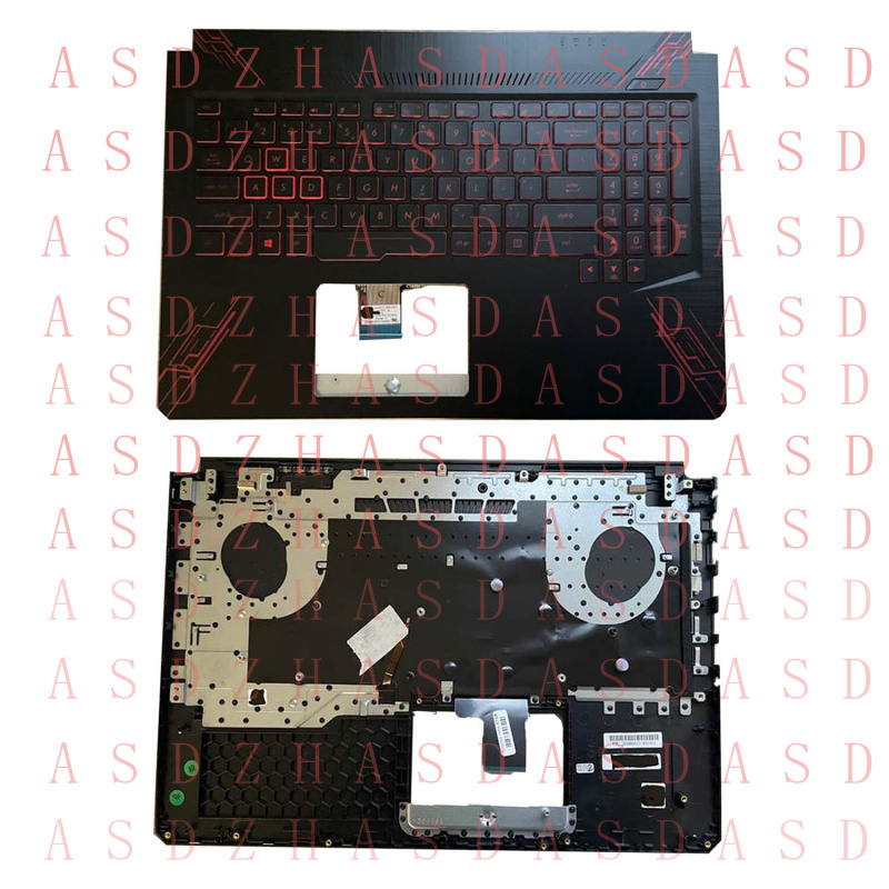 Z 新しいパームレスト赤色バックライト付きキーボード ASU - Gaming Keyboard Asus のレビューと価格