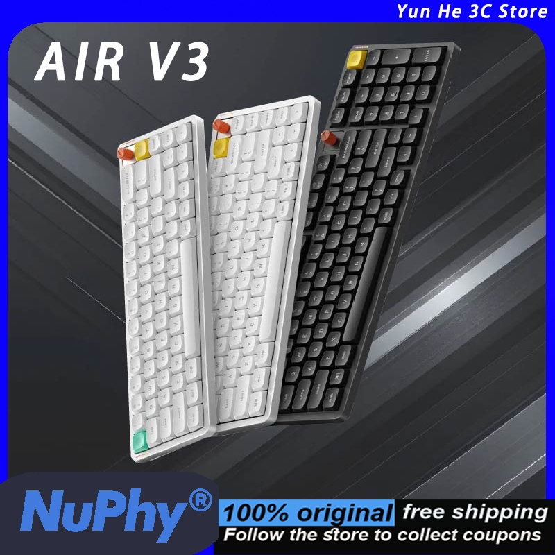 NuPhy Air V3 ロープロファイルメカニカルキーボー - Gaming Keyboard That Is Quiet のレビューと価格