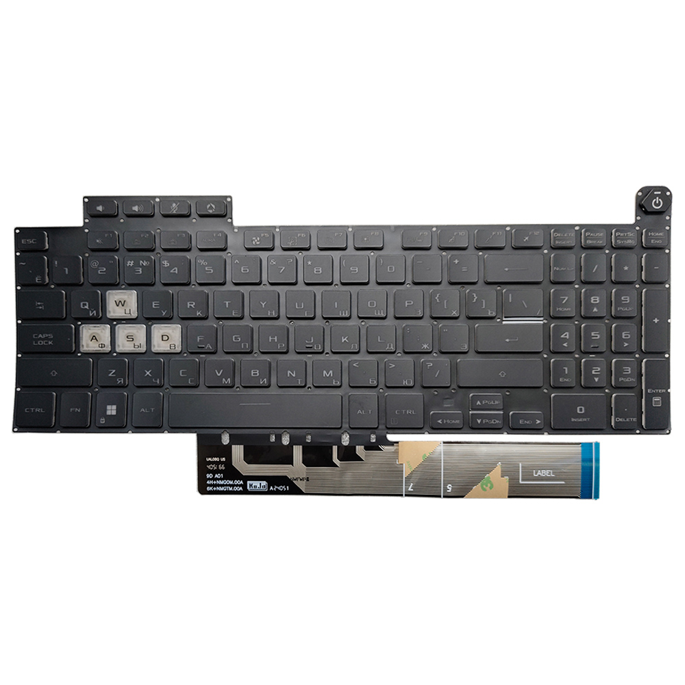 新しい TUF ゲーミング FX507 FA507 FX50 - Gaming Keyboard Asus のレビューと価格