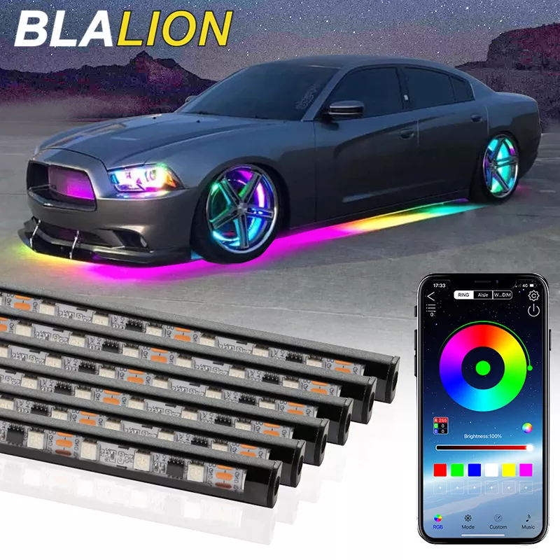 SEAMETAL 車柔軟なアンダーグローストリップライト L - Rgb Underglow Strip のレビューと価格