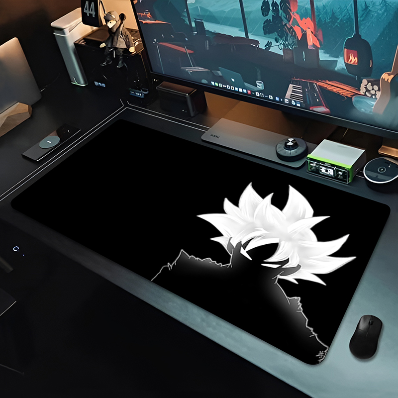 DBZ ブラックアニメマウスパッドドラゴンボール大型 PC  - Gaming Keyboard Affordable のレビューと価格