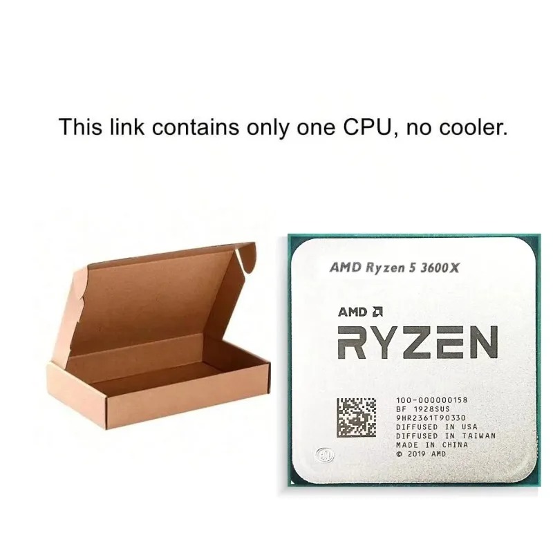 AMD Ryzen 5 3600X R5 3600X 3.8 - Amd Cpu Ryzen 5 のレビューと価格