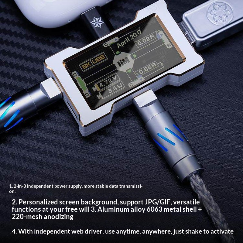 Huahuo X Hmhub 8k アビエイターケーブル マ - Gaming Keyboard Magnetic Switches のレビューと価格