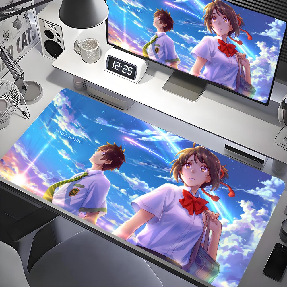 アニメあなたの名前マウスパッドデスクマウスパッドかわいい H - Gaming Keyboard Name のレビューと価格