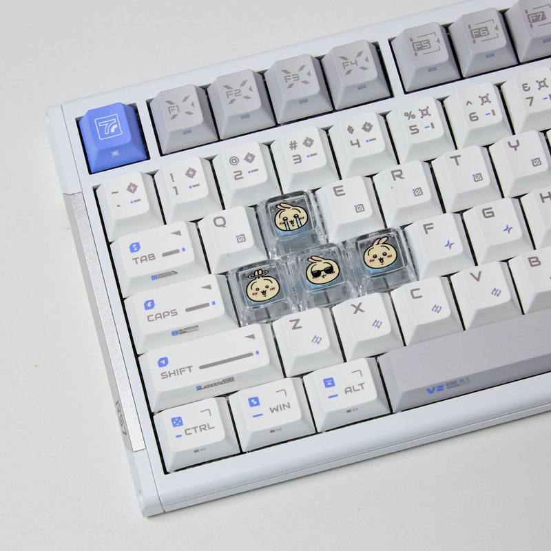 Chiikawa 4 個手作り透明 PC バックライト付きパ - Gaming Keyboard Nearby のレビューと価格