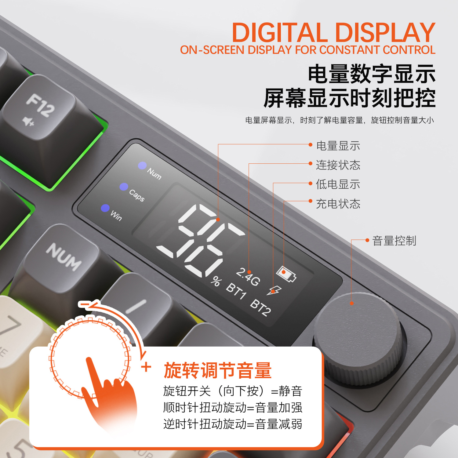 ホットフリーウルフ T96 ワイヤレスデュアルモードゲーミン - Gaming Keyboard Backlit のレビューと価格