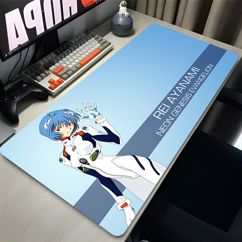 マウスパッド XXL 大型かわいいアニメガール綾波レイマウス - Gaming Keyboard High Ground のレビューと価格