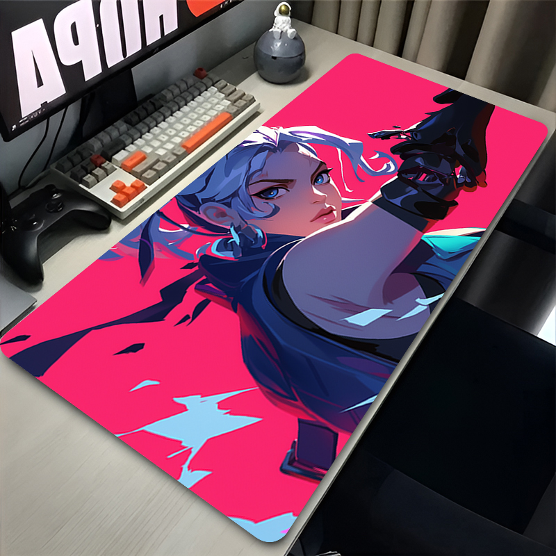 マウスパッド ホットゲーム ヴァロラント ジェット XXL  - Gaming Keyboard Nearby のレビューと価格