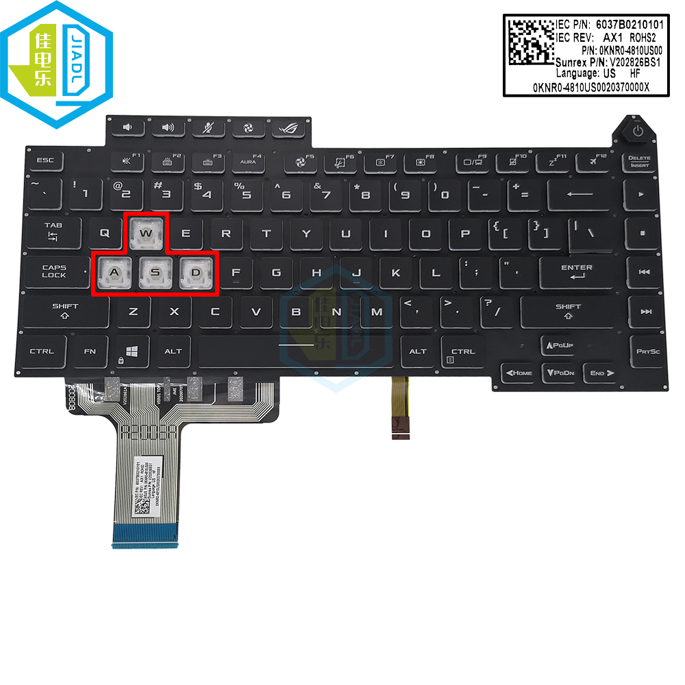 RGBバックライト付きキーボード,asus, rog, st - Gaming Keyboard Asus のレビューと価格